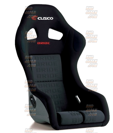 Cusco X BRIDE ZETA III +C Plus Full Bucket Seat FRP - Black Logo